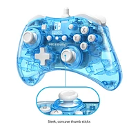 PDP Rock Candy Wired Controller for Nintendo Switch Blu-merang