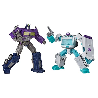Hasbro Transformers Shattered Glass Ratchet and Optimus Prime Generations Selects Action Figures 2-Pack