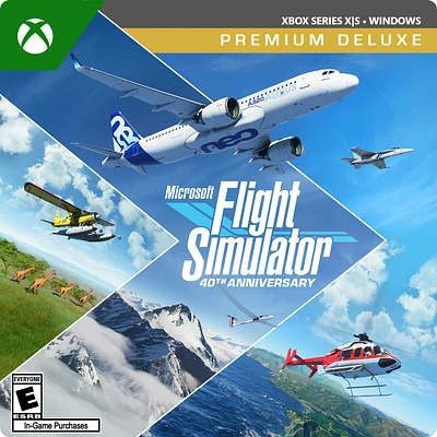 Microsoft Flight Simulator Premium Deluxe 40th Anniversary - Xbox Series X