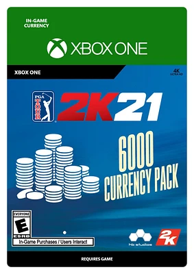 PGA Tour 2K21 Currency Pack 6,000