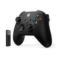 Microsoft Xbox Series X Wireless Controller with Wireless Adapter for Windows 10