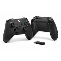 Microsoft Xbox Series X Wireless Controller with Wireless Adapter for Windows 10