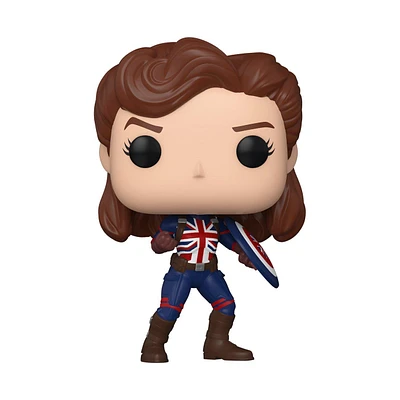 Funko POP! Marvel: What If...? Captain Carter 4-in Vinyl Figure GameStop Exclusive