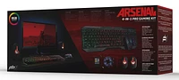 Arsenal 4-in-1 Gaming Kit Bundle