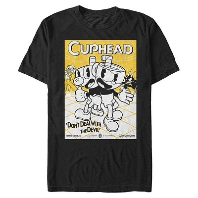 Cuphead Don't Deal With The Devil Poster T-Shirt