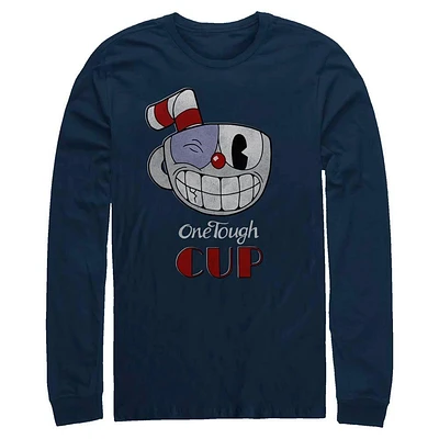 Cuphead One Tough Cup Long Sleeve T-Shirt