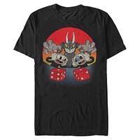 Cuphead Snake Eyes Dice T-Shirt