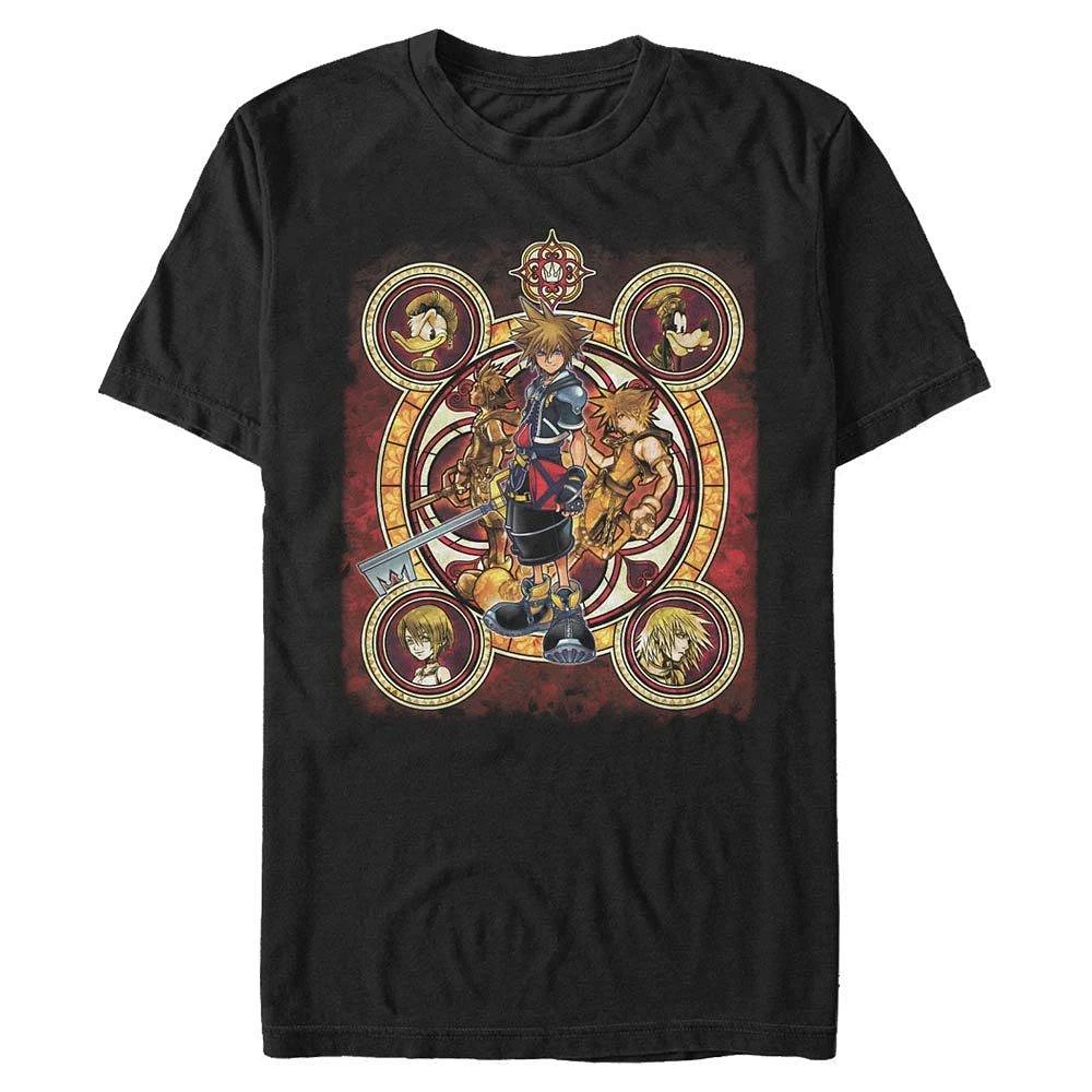 Kingdom Hearts Character Circle T-Shirt
