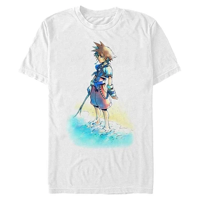 Kingdom Hearts Sora on the Beach T-Shirt