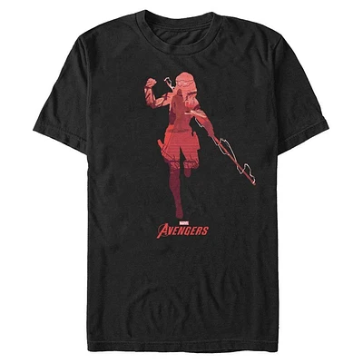 Marvel's Avengers Black Widow Silhouette T-Shirt