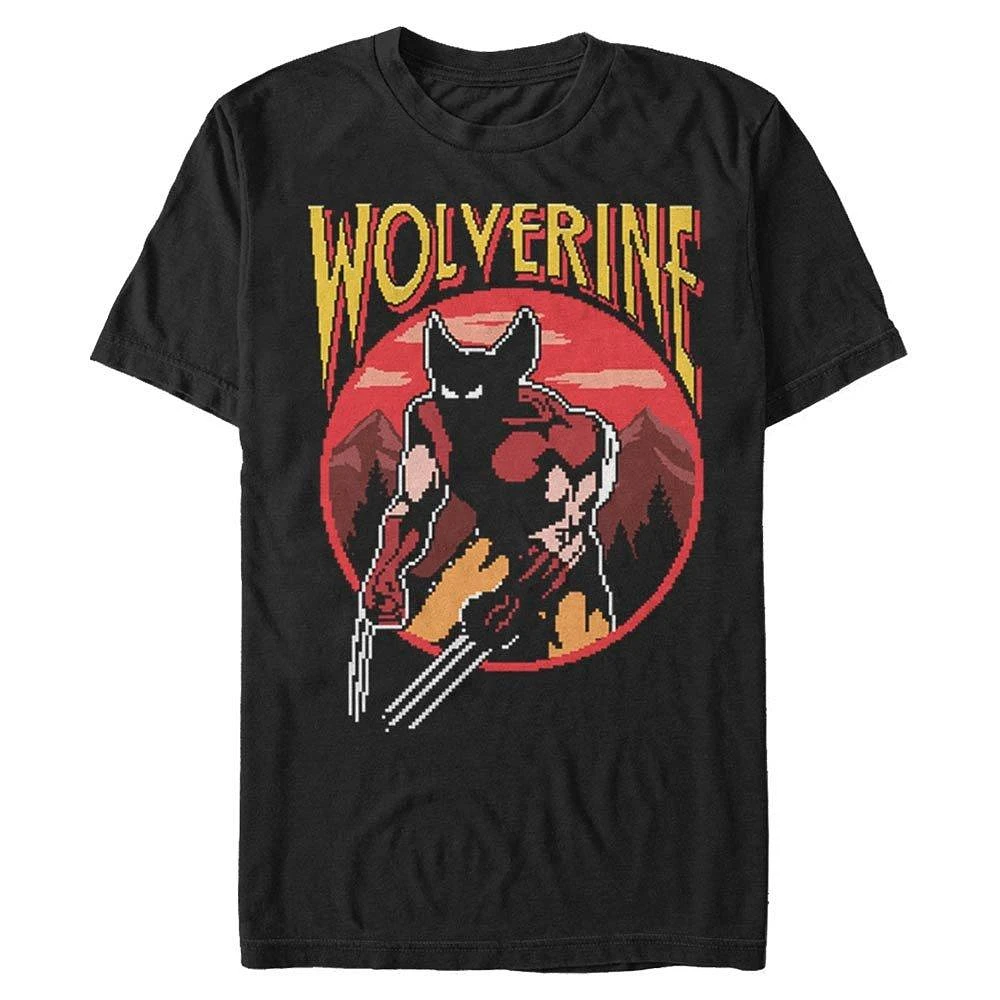 Marvel Wolverine NES Game Pixel T-Shirt