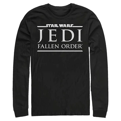 Star Wars Jedi: Fallen Order Stacked Logo T-Shirt