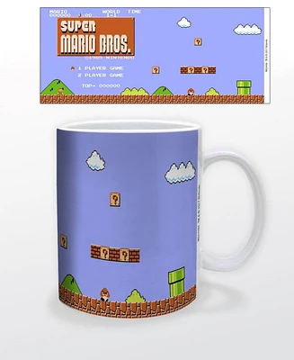 Super Mario Bros. Retro Title Screen Mug
