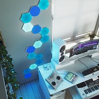 Nanoleaf Light Panels Shapes Hexagons Expansion Pack 3 Pack