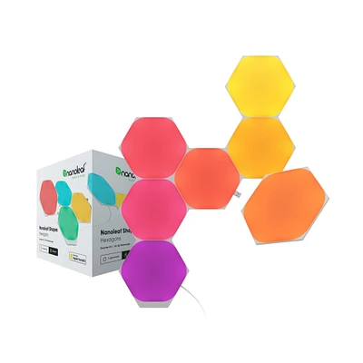 Nanoleaf Light Panels Shapes Hexagons Smarter Kit 7 Pack