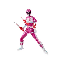 Hasbro Mighty Morphin Power Rangers Pink Ranger Lightning Collection Action Figure GameStop Exclusive