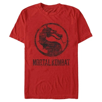 Mortal Kombat Distressed Logo T-Shirt