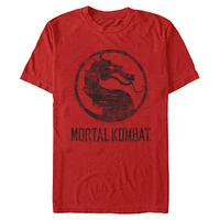 Mortal Kombat Distressed Logo T-Shirt