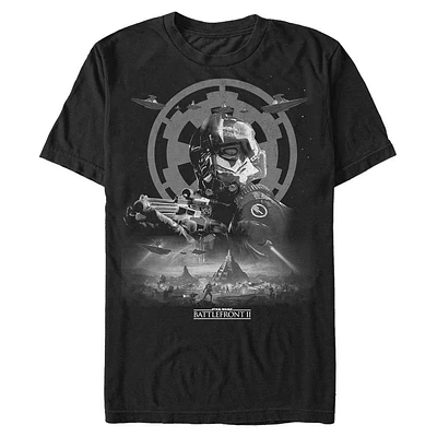 Star Wars Battlefront II Grayscale Trooper T-Shirt
