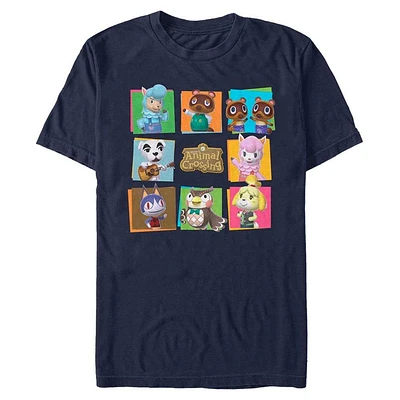 Animal Crossing Character Squares T-Shirt