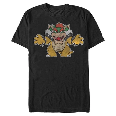 Super Mario Distressed Bowser T-Shirt