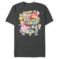 Super Mario Mushroom Kingdom Characters T-Shirt