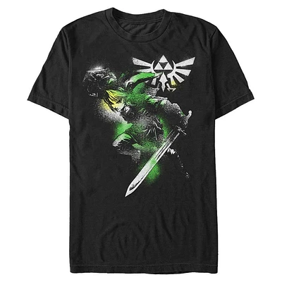 The Legend of Zelda Link Spray Paint T-Shirt