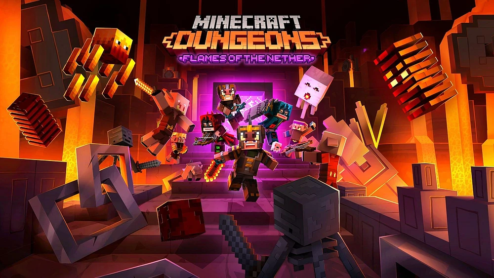 Minecraft Dungeons: Flames of the Nether DLC - Nintendo Switch