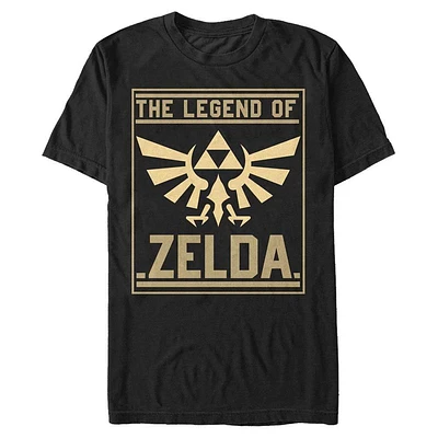 The Legend of Zelda Golden Logo T-Shirt