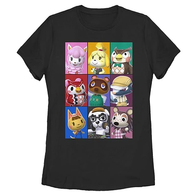 Animal Crossing Character Color Blocks Women's T-Shirt
