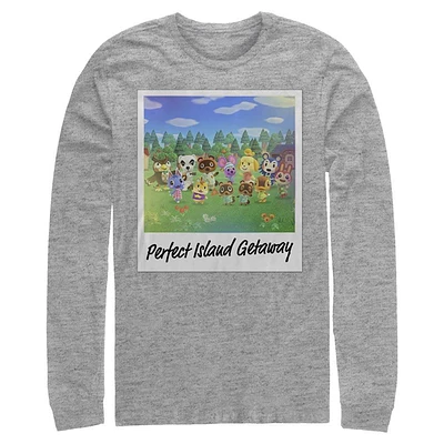 Animal Crossing Perfect Island Getaway Long Sleeve T-Shirt