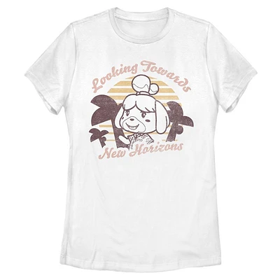 Animal Crossing Isabelle Looking Toward New Horizons Women's T-Shirt