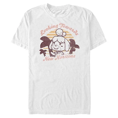 Animal Crossing Isabelle Looking Toward New Horizons T-Shirt