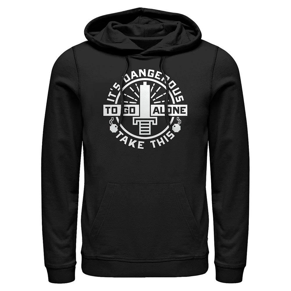 The Legend of Zelda It's Dangerous To Go Alone Hooded Sweatshirt