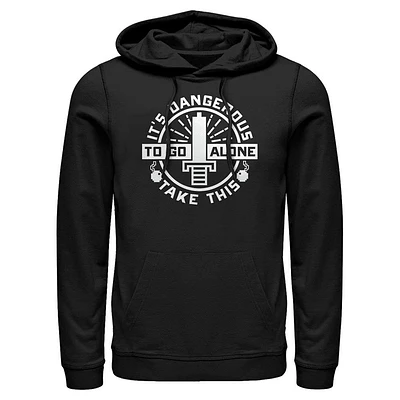 The Legend of Zelda It's Dangerous To Go Alone Hooded Sweatshirt