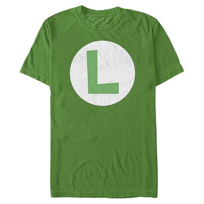 Super Mario Bros Luigi Icon T-Shirt