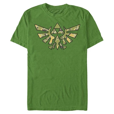 The Legend of Zelda Camouflage Crest T-Shirt