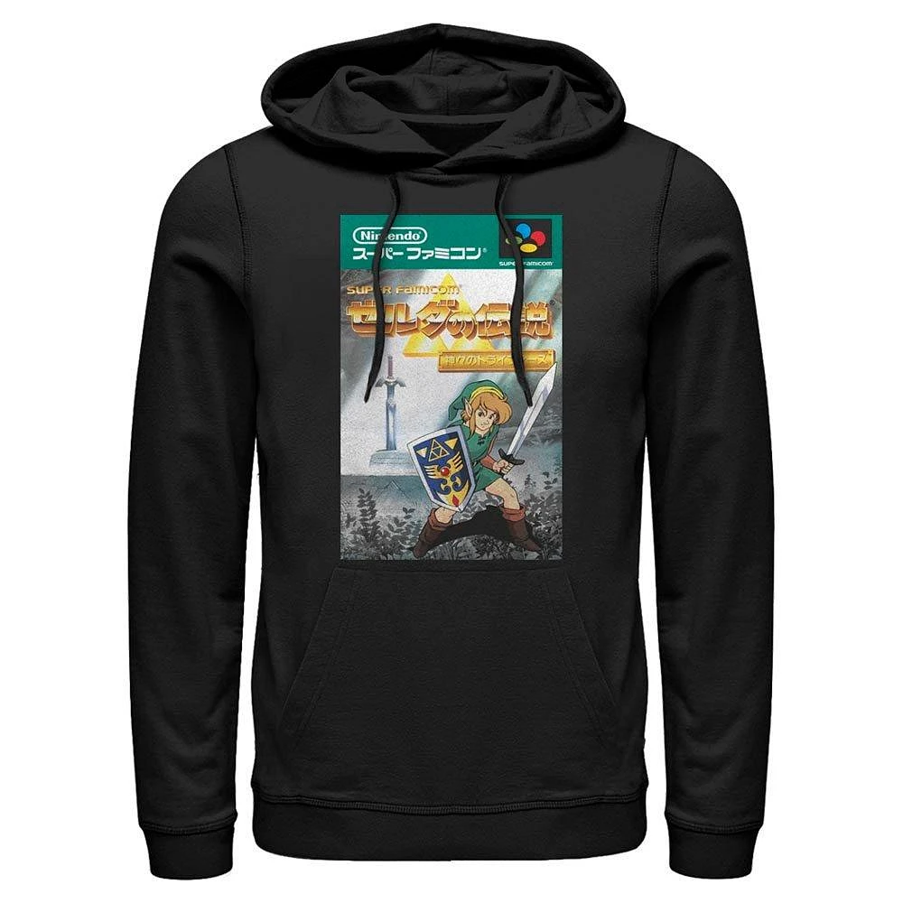 The Legend of Zelda Japanese Cover Hooded Sweatshirt