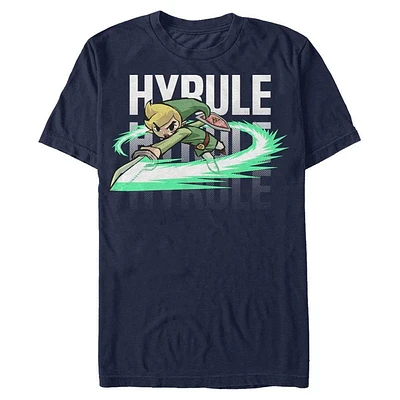 The Legend of Zelda Wind Waker Link Hyrule Strike T-Shirt