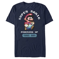 Super Mario - Mario Powering Since 1991 Up T-Shirt