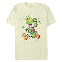 Super Mario Yoshi Watercolor T-Shirt