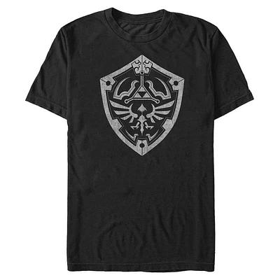 The Legend of Zelda Distressed Shield T-Shirt