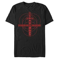 Dungeons and Dragons Dice Sword T-Shirt