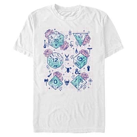 Dungeons and Dragons Floral Dice Set T-Shirt