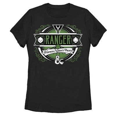 Dungeons and Dragons Ranger Label Womens T-Shirt