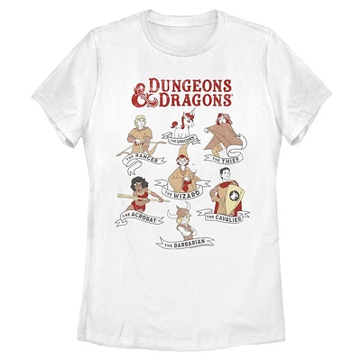 Dungeons and Dragons Textbook Players Womens T-Shirt