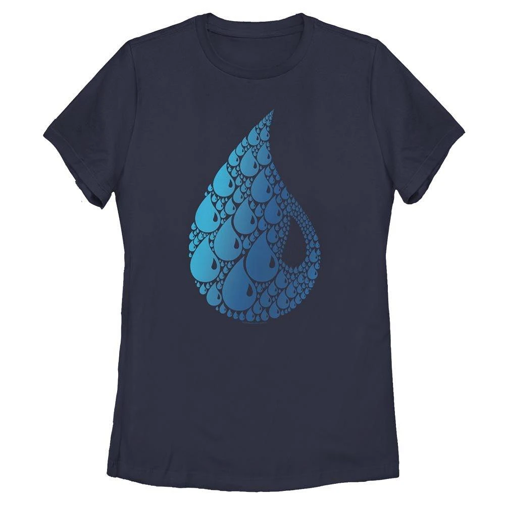 Magic: The Gathering Blue Mana Symbol Womens T-Shirt