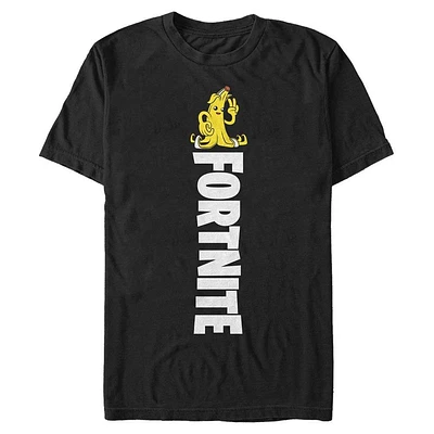 Fortnite Peely Peace Sign Logo Men's T-Shirt