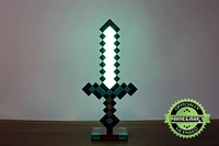 Minecraft Diamond Sword LED Mood 15.6-in Light Lamp