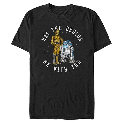 Star Wars R2-D2 and C-3PO May the Droids Be With You Unisex T-Shirt
